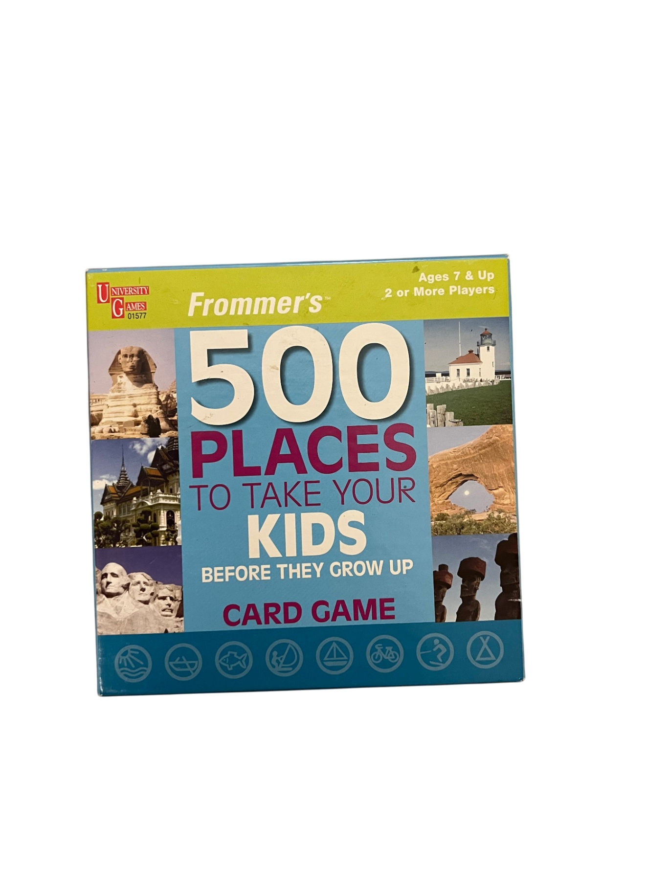 500 Places to Take Your Kids Card Game