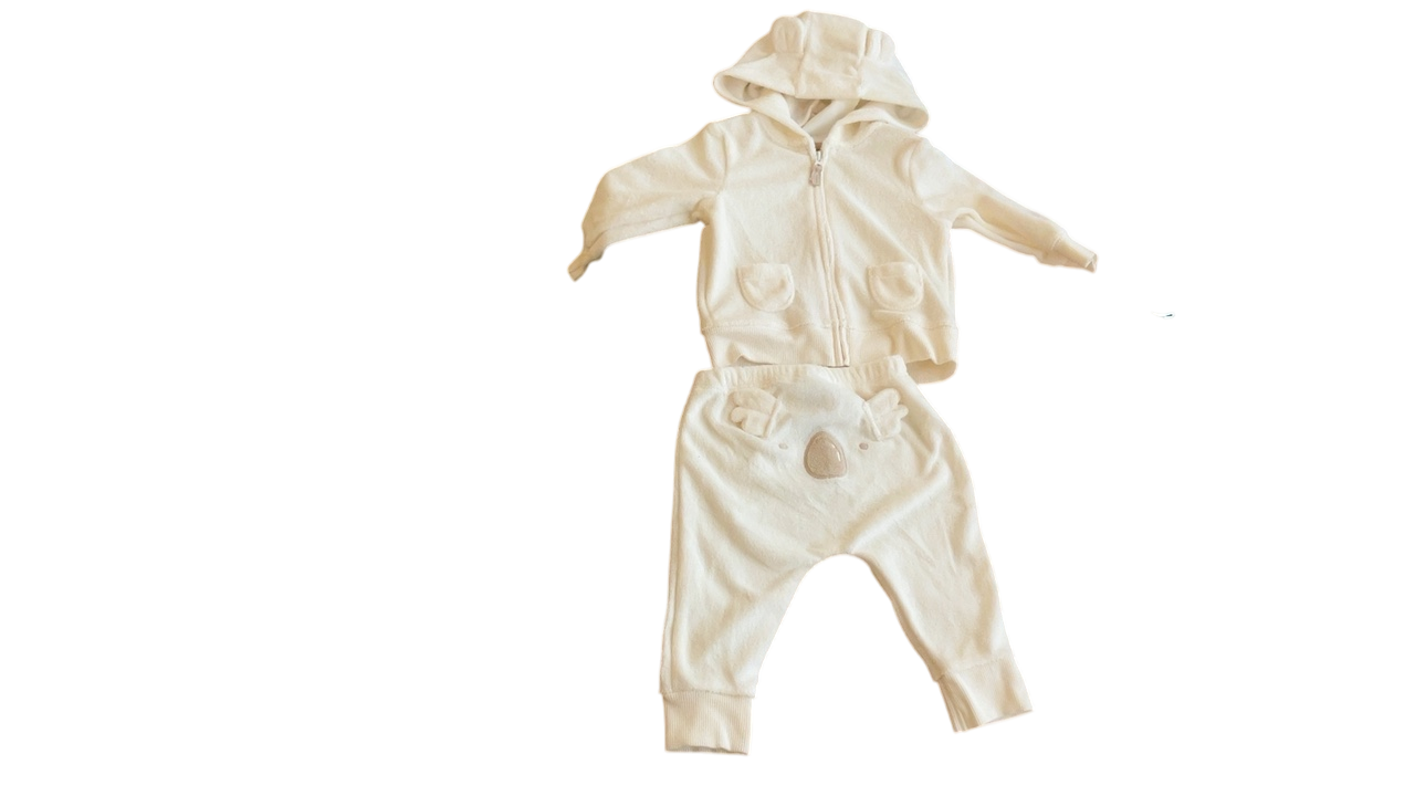 Carter's Tracksuit 6 months Cream