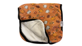 Copper Pearl Halloween  Burp Cloth