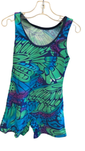 Pelle Leotard M Multicolor (Green, Blue, Purple)