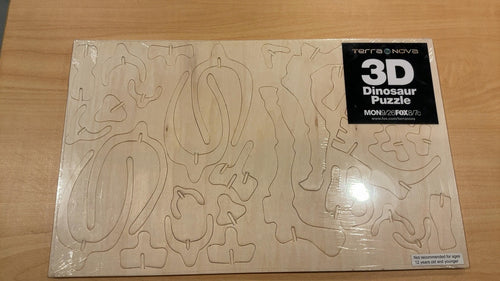 3D Dinosaur Puzzle
