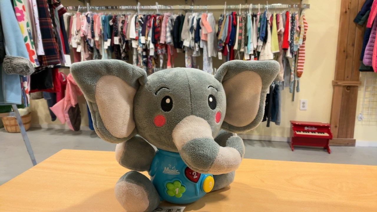 Aitbay Plush Elephant Music Toy