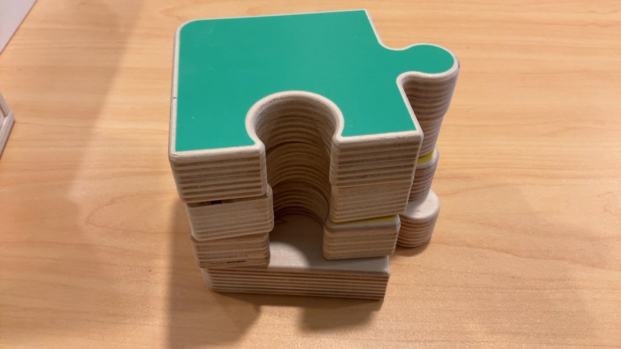 Lovevery Chunky Wooden Jigsaw Puzzle