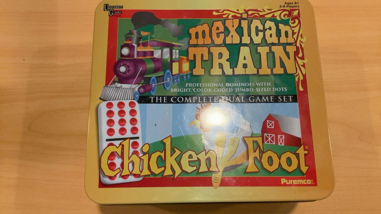 Mexican Train/Chicken Foot Dual Game Set