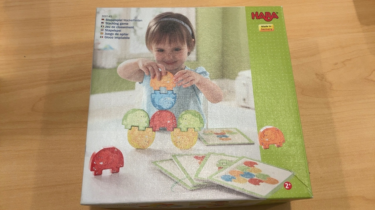 HABA Wigglefants Stacking Game