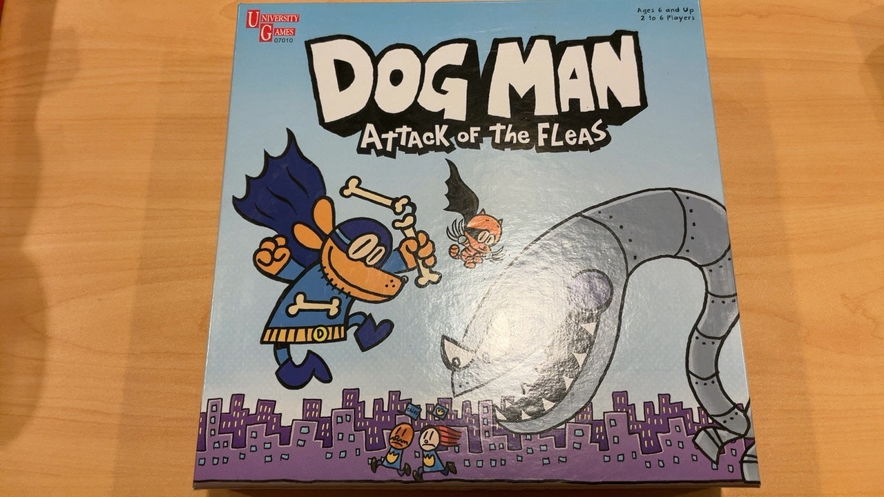 Dog Man: Attack of the Fleas Board Game
