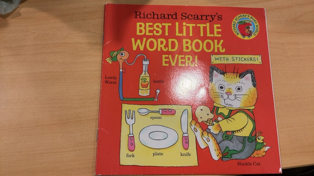 Richard Scarry’s Best Little Word Book Ever