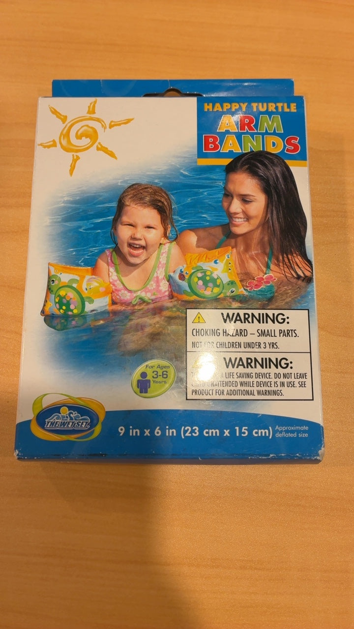 Happy Turtle Arm Bands NIB