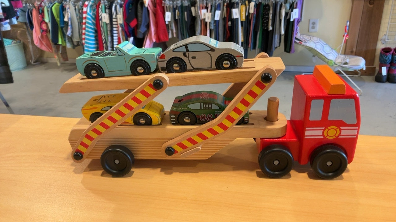 Melissa & Doug Cars, Transport & Track