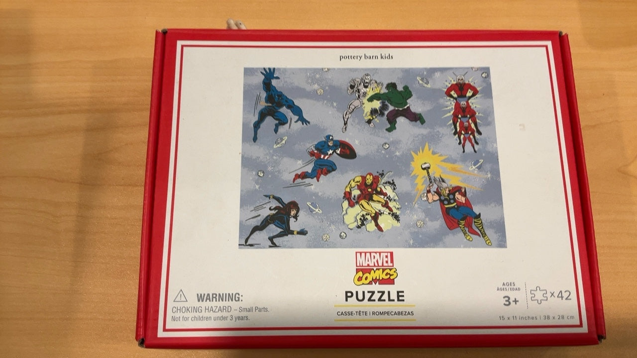 Marvel Comics Puzzle | Size