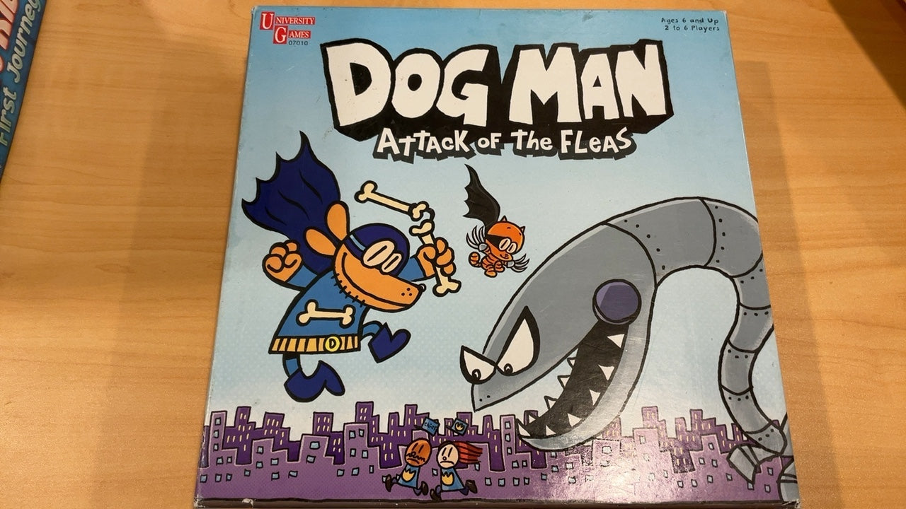 University Games Dog Man: Attack of The Fleas board game