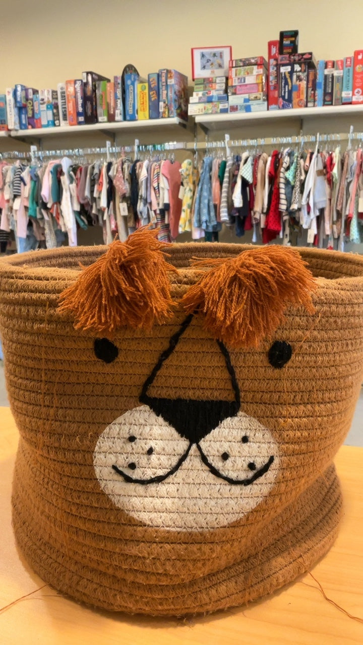 Pillowfort brand Lion Kids' Coiled Rope Basket