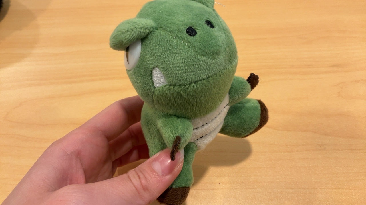 Small Green Dinosaur Plush
