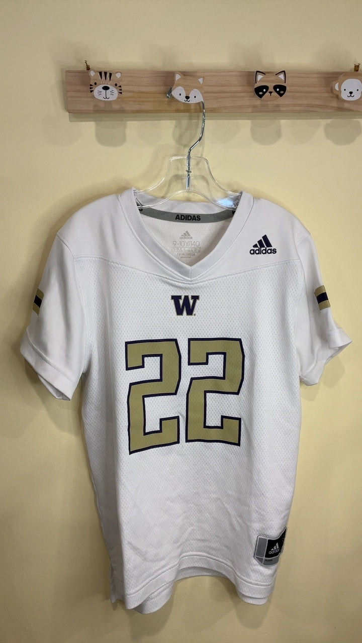 adidas Washington Huskies football jersey | Size 9-10 Years