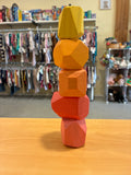 Lovevery Solid Wood Stacking Boulders