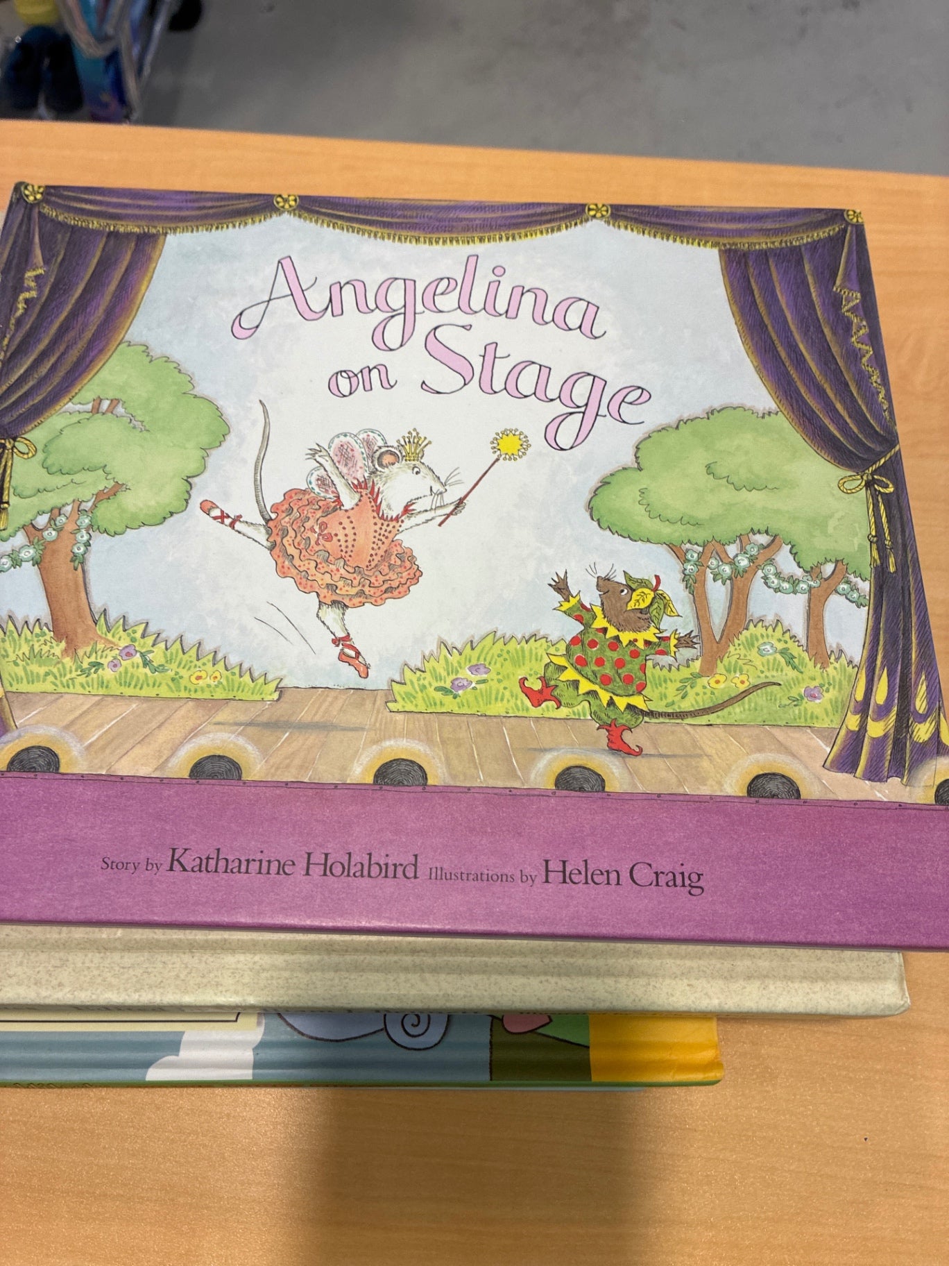 Angelina on Stage