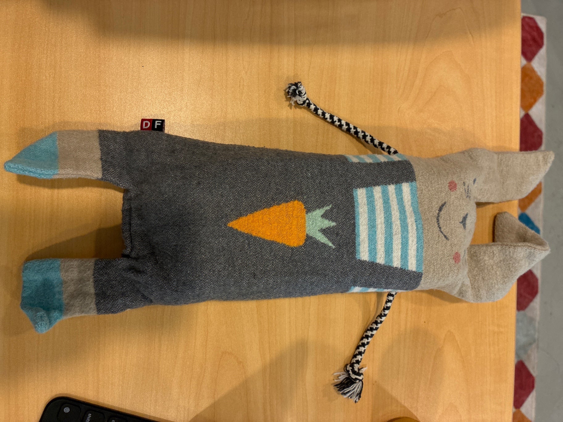 David Fussenegger Juwel Blanket in Puppet - Rabbit