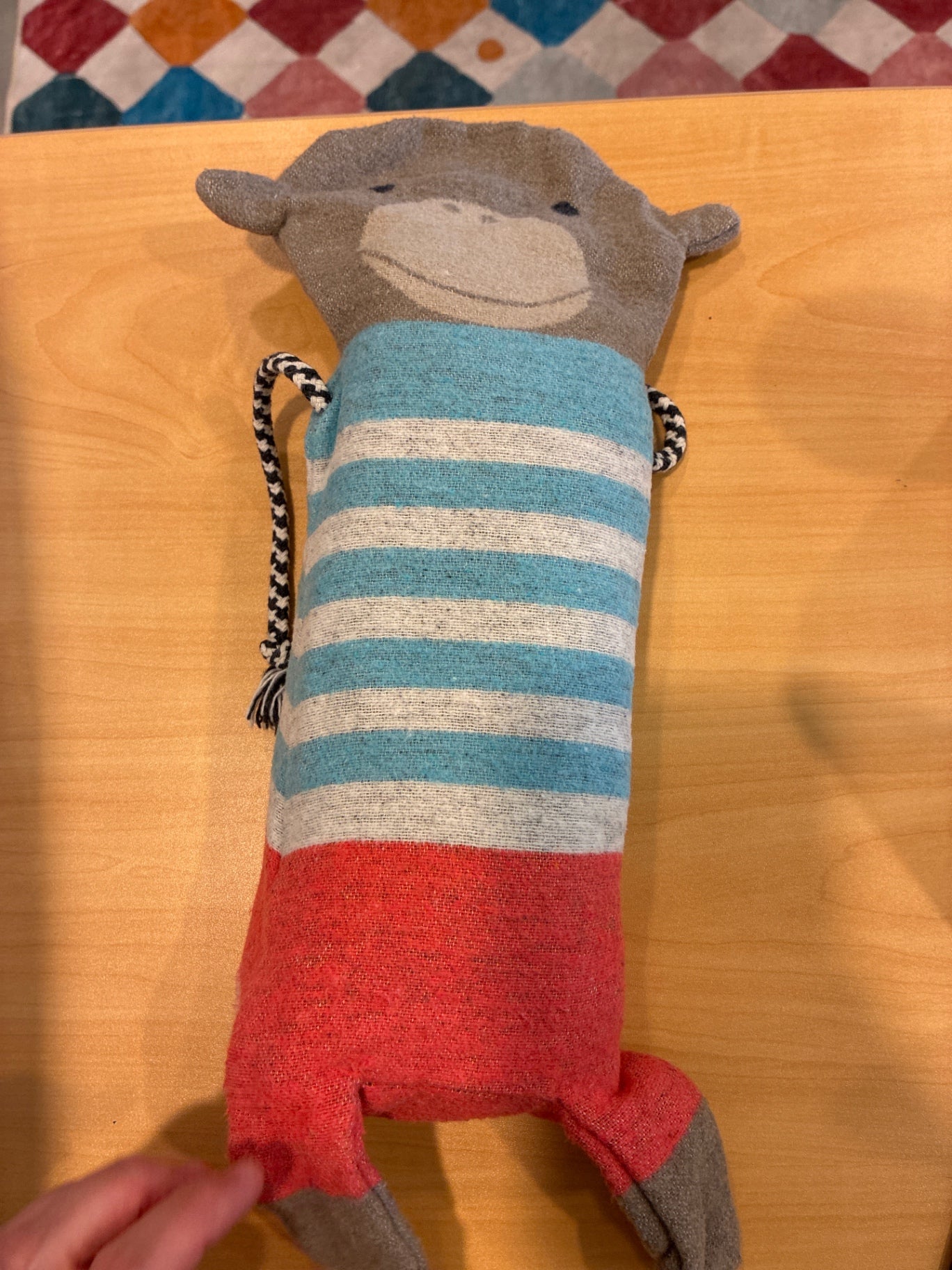 David Fussenegger Juwel Blanket in Puppet - Monkey