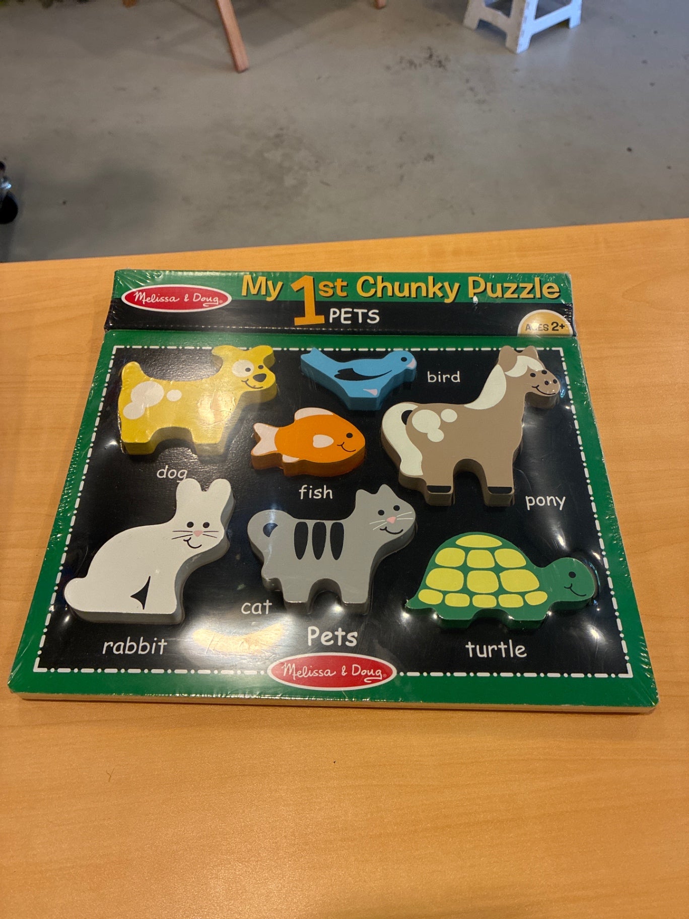 Melissa & Doug My 1st Chunky Puzzle NIB