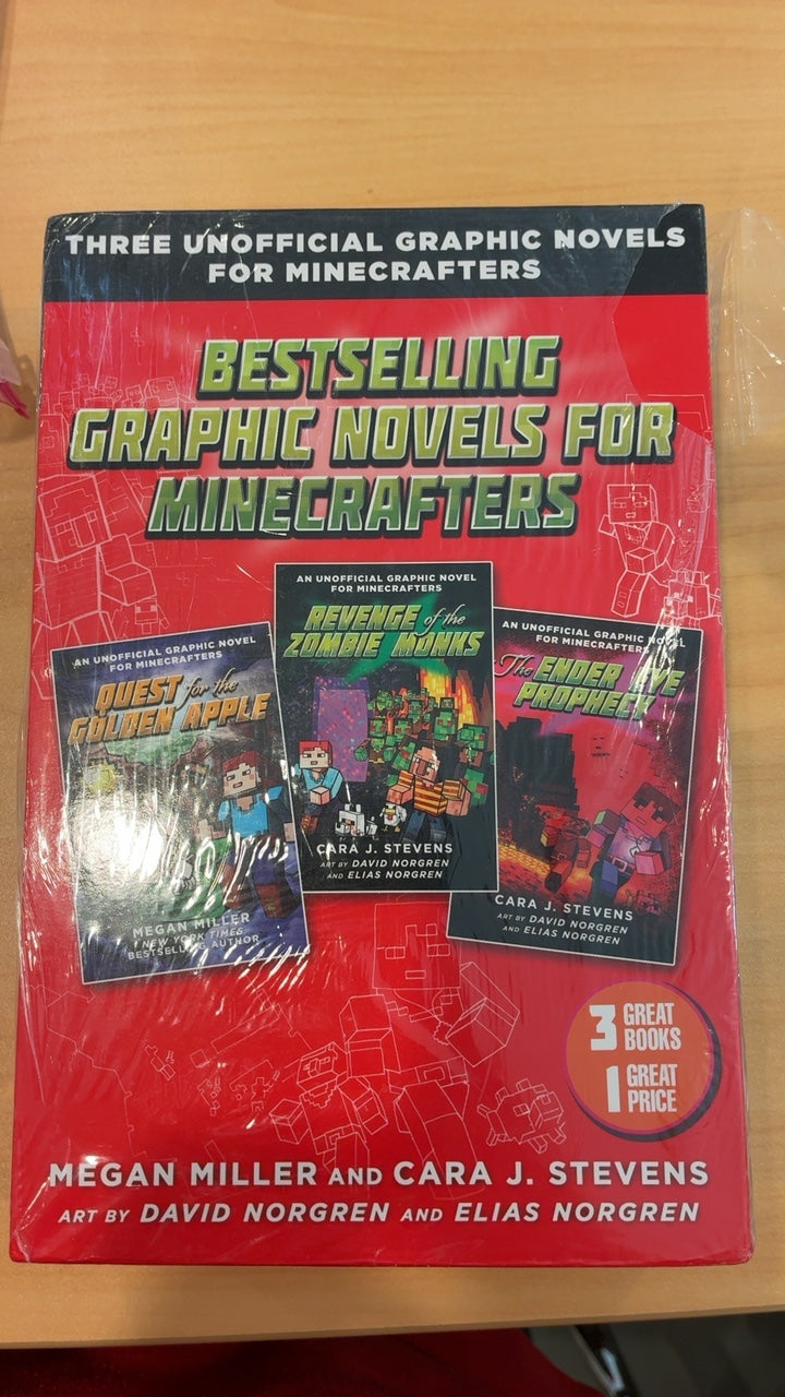 3 Graphic Novels for Minecrafters