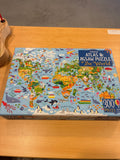 Usborne | Atlas & Jigsaw Puzzle