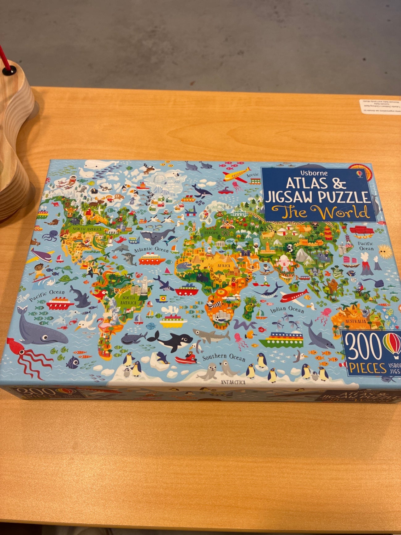 Usborne | Atlas & Jigsaw Puzzle
