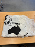 Modern Burlap Swaddle
