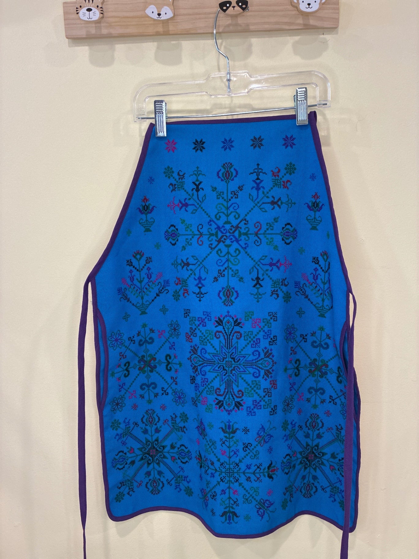 Hand Embroidered Apron from Laos