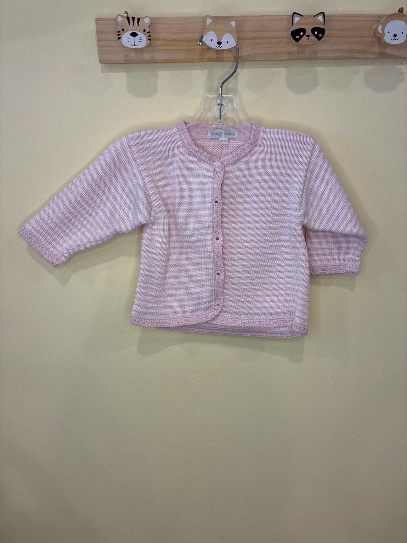 Kissy Kissy Sweater NWOT | Size 6-9 months