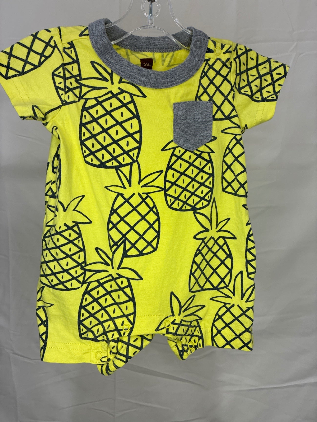 Tea Romper | Size 0-3 months