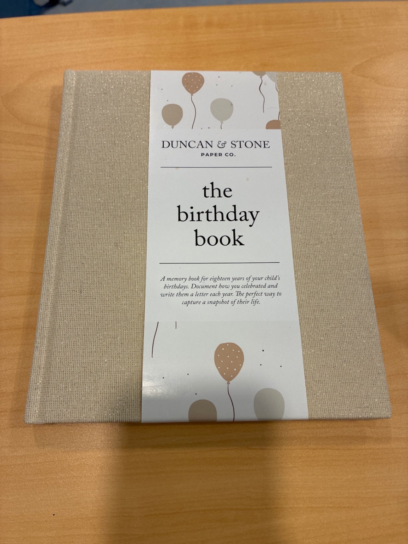 Duncan & Stone Paper Co. | The Birthday Book