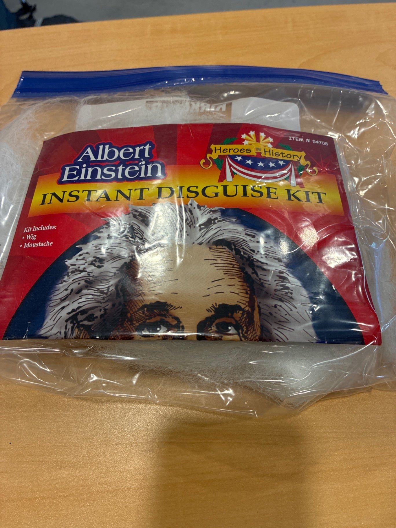 Albert Einstein Costume | Size One size
