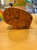 Wooden Elephant Puzzle