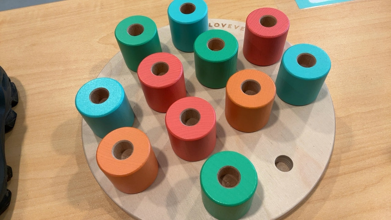 Lovevery | Wooden Stacking Peg Board
