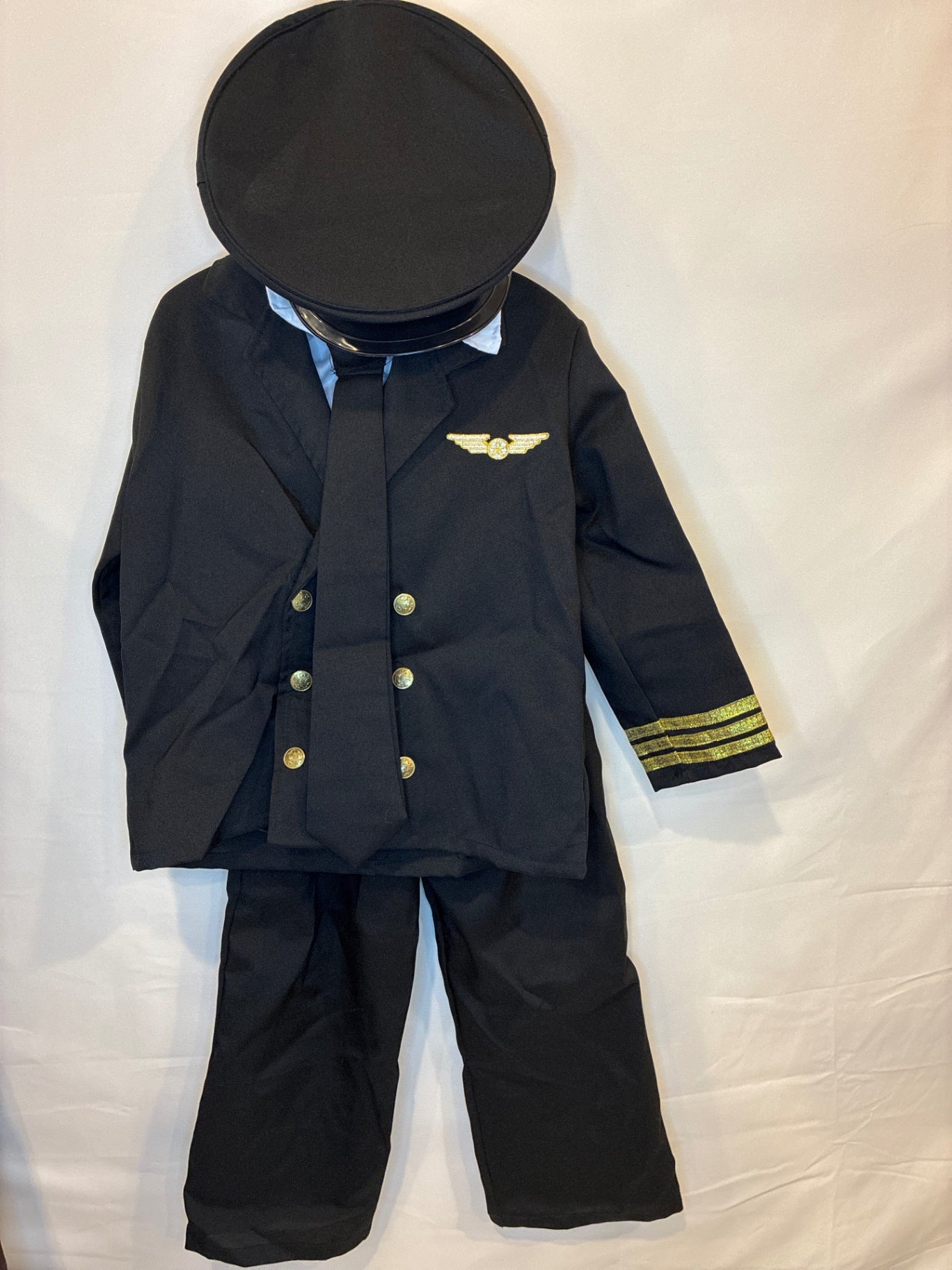 Dress Up America Pilot Costume | Size 4-6