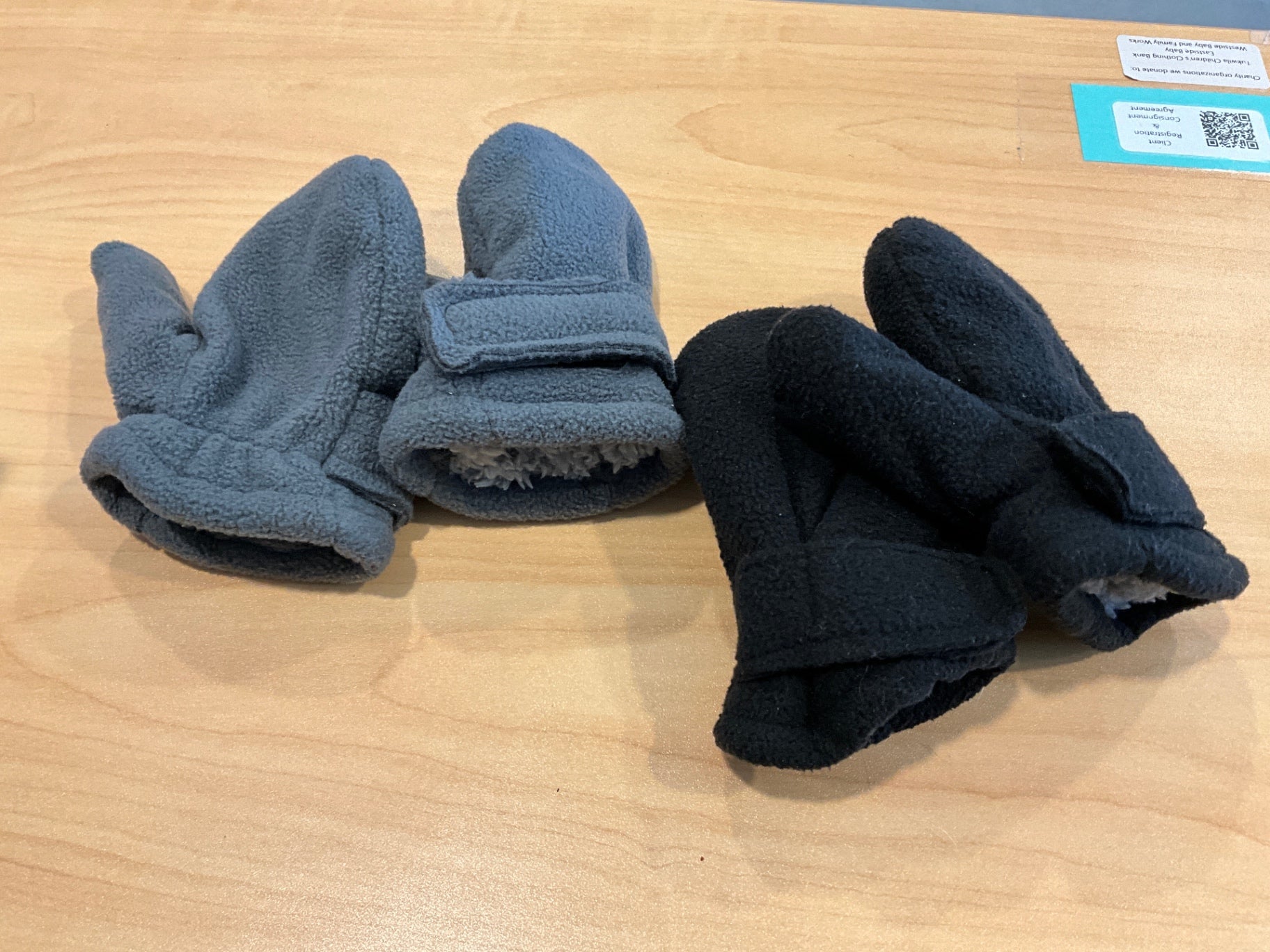 Fleece Toddler Mittens