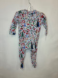 Rifle Paper Co X Pottery Barn Kids Footies | Size 6-9 months