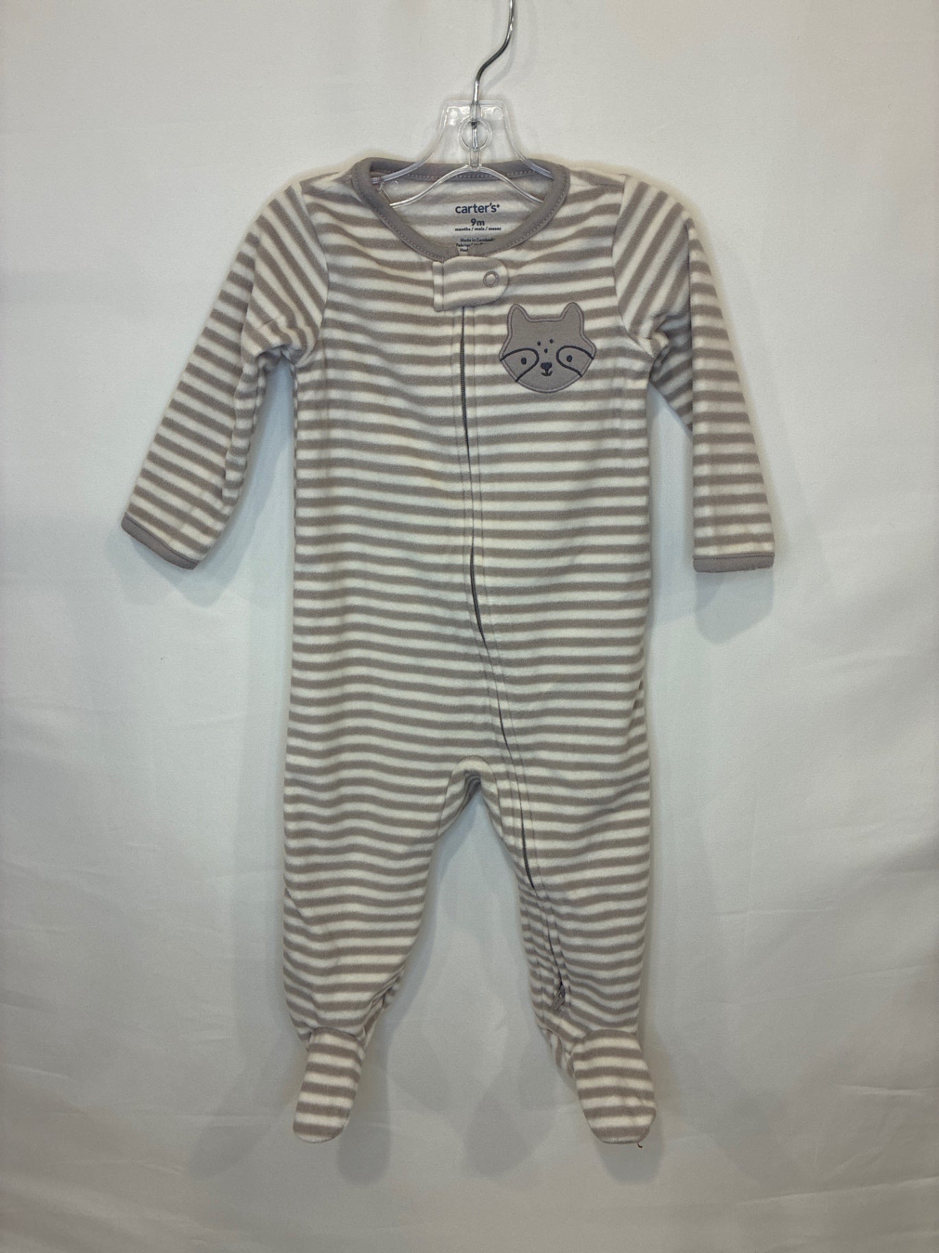 Carter's Fleece Footies | Size 9 months