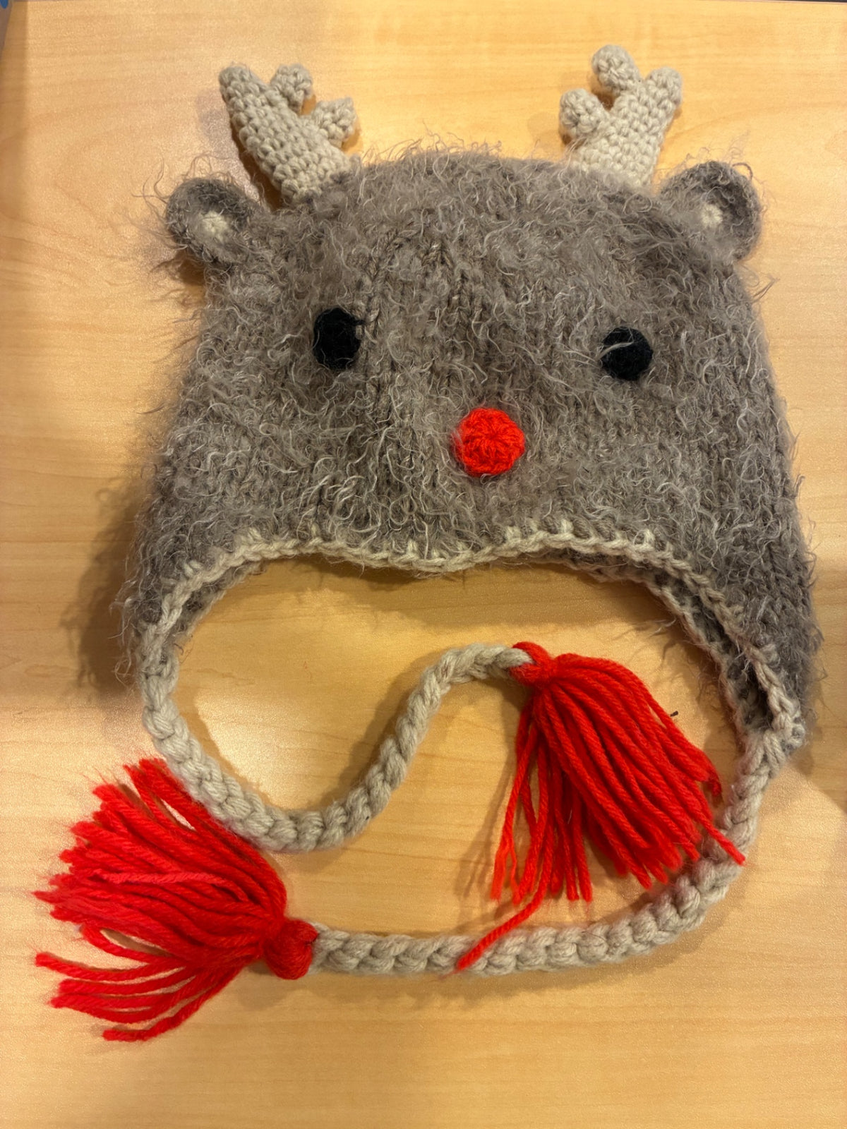Huggalugs Rudolph Reindeer Beanie