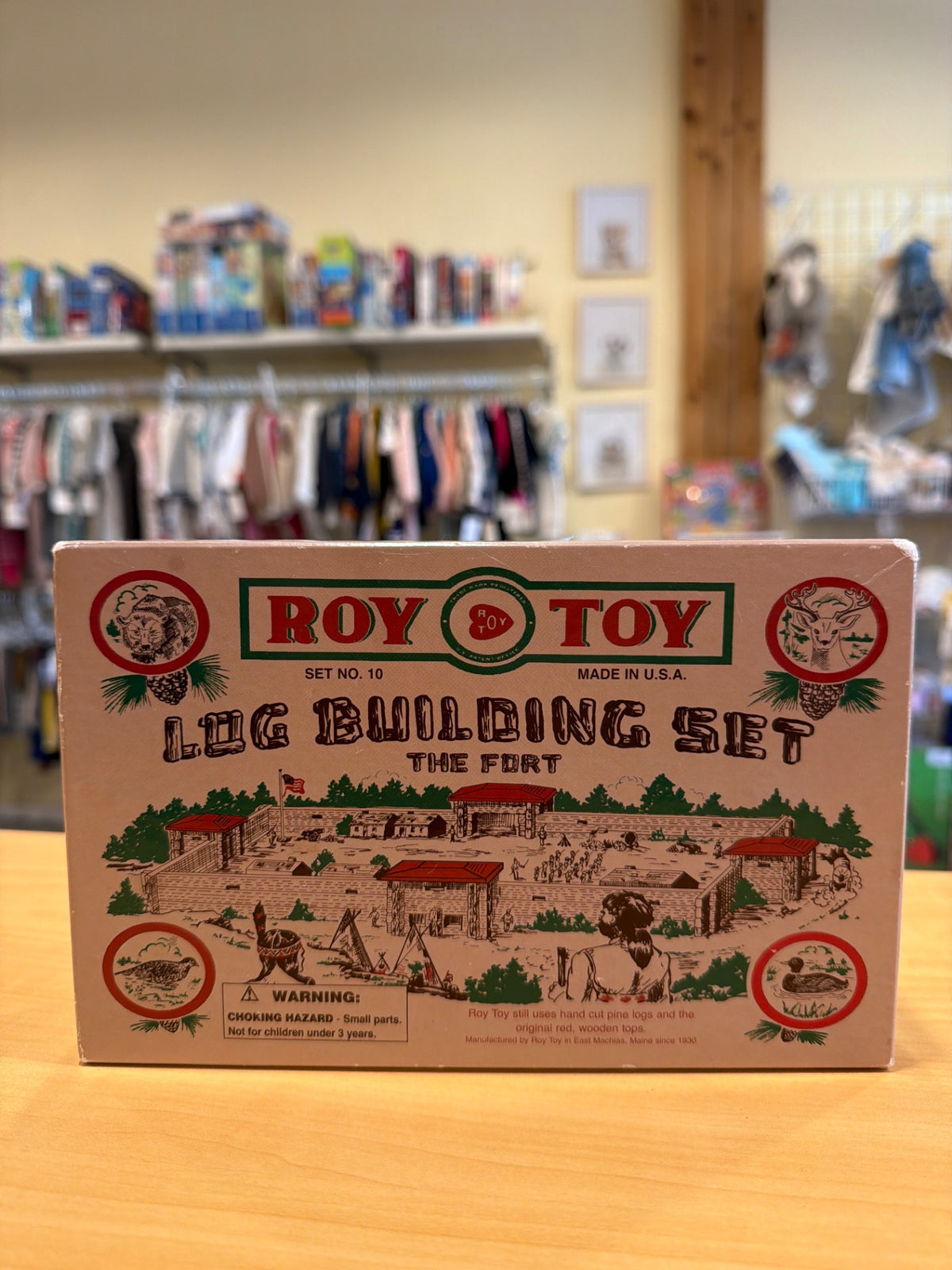Roy Toy | Fort Log Building Set