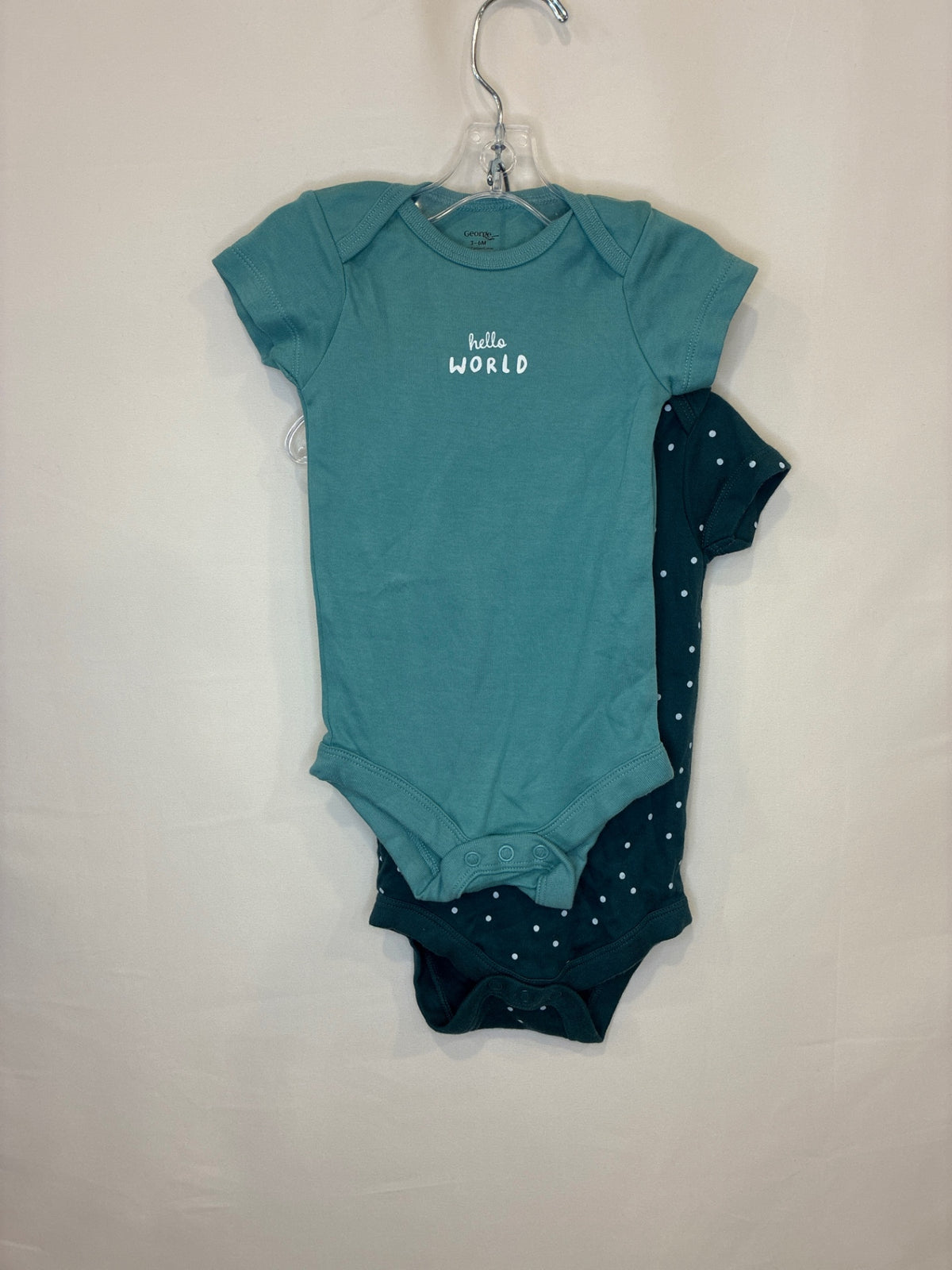 George Bodysuit 2-Pack NWOT | 3-6 months