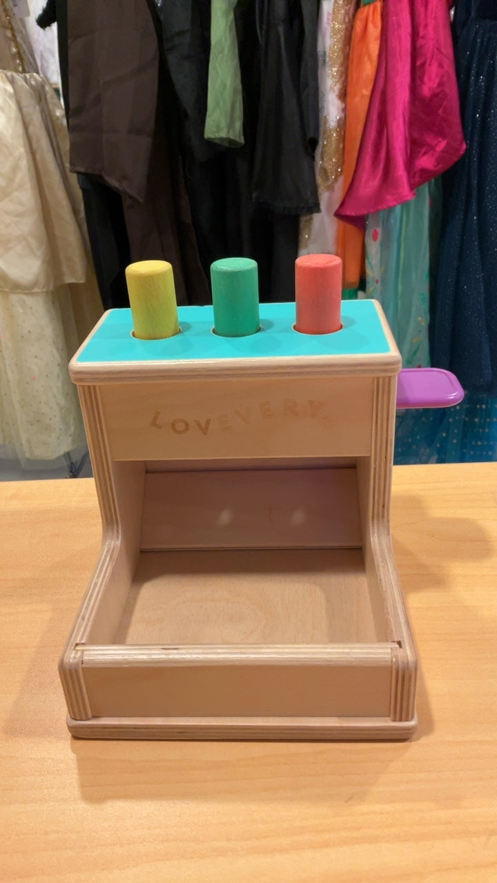 Lovevery | Wooden Peg Drop