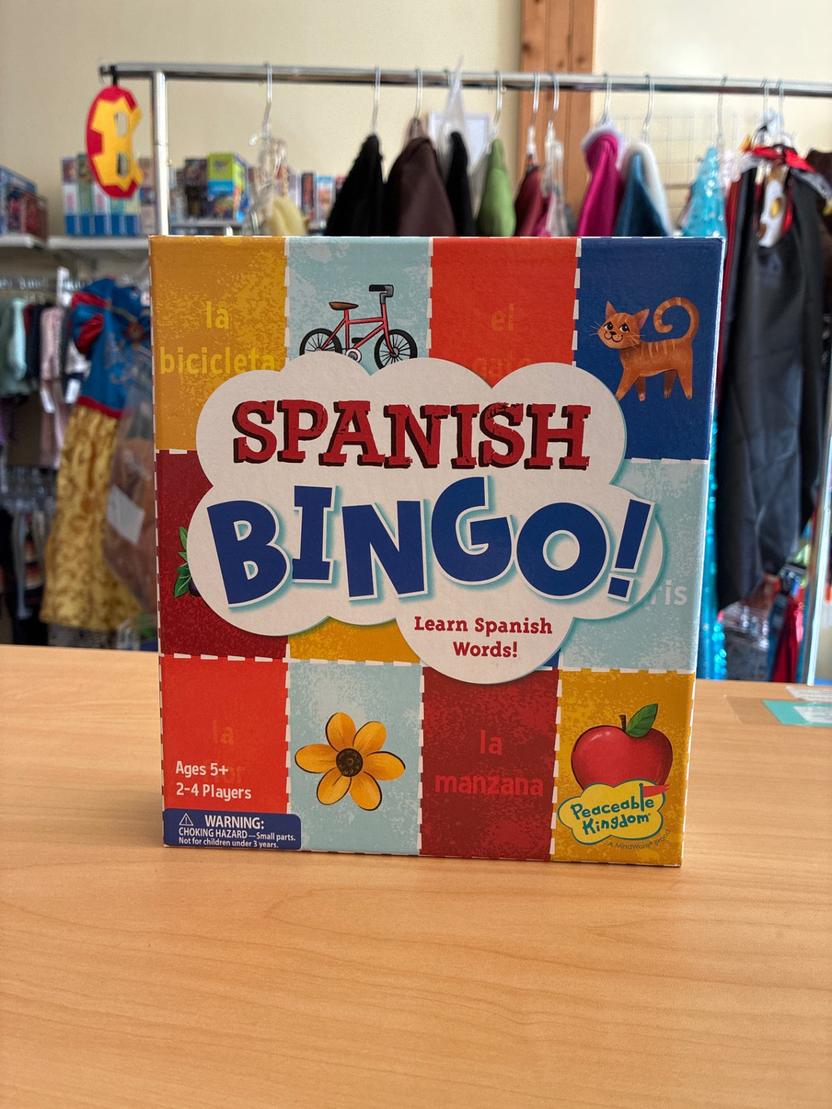Peacable Kingdom | Spanish Bingo!