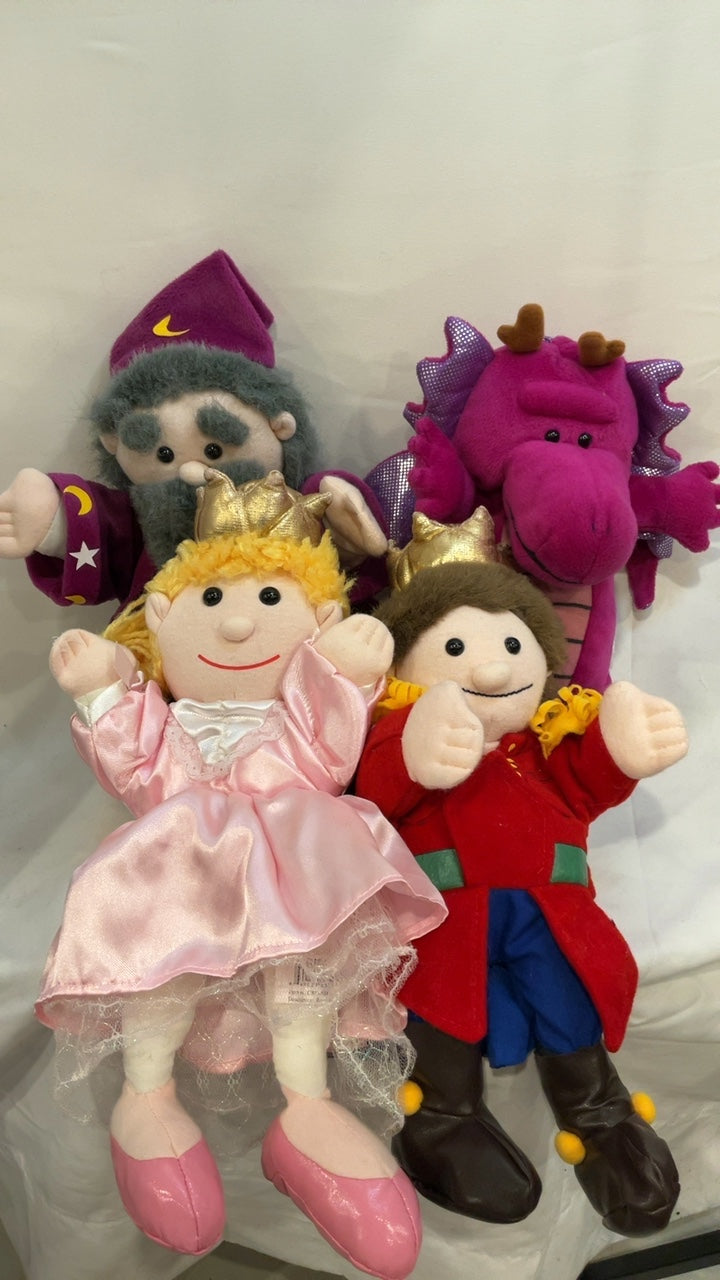 Royal Hand Puppets | Set of 4 | 13"