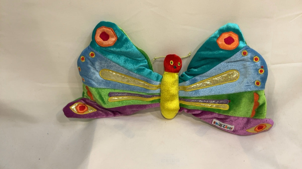 The Very Hungry Caterpillar Reversible Caterpillar and Butterfly Plush