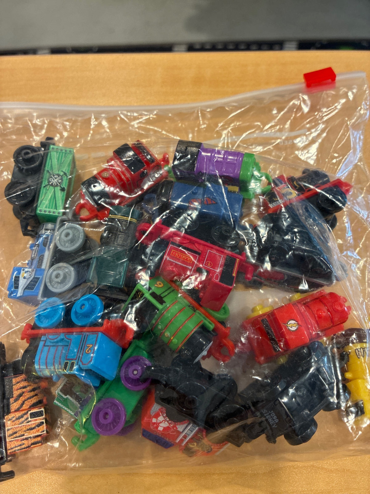 Bag o’ Thomas the Tank Engine Toys