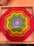 Begin Again | Gear-Stacker, Language-Learning Preschool Puzzle