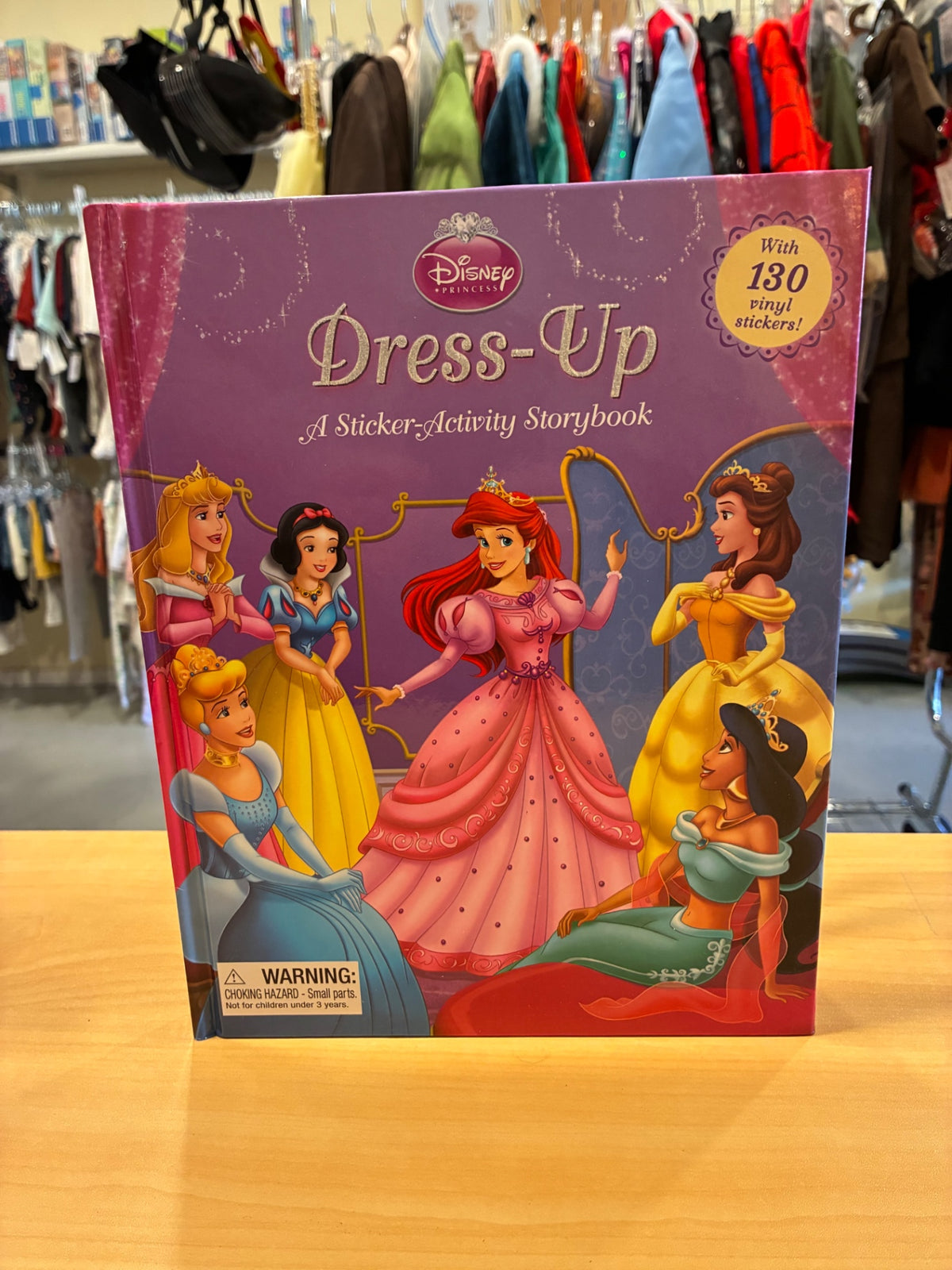 Disney Princess | Dress Up: A Sticker-Activity Book NIB
