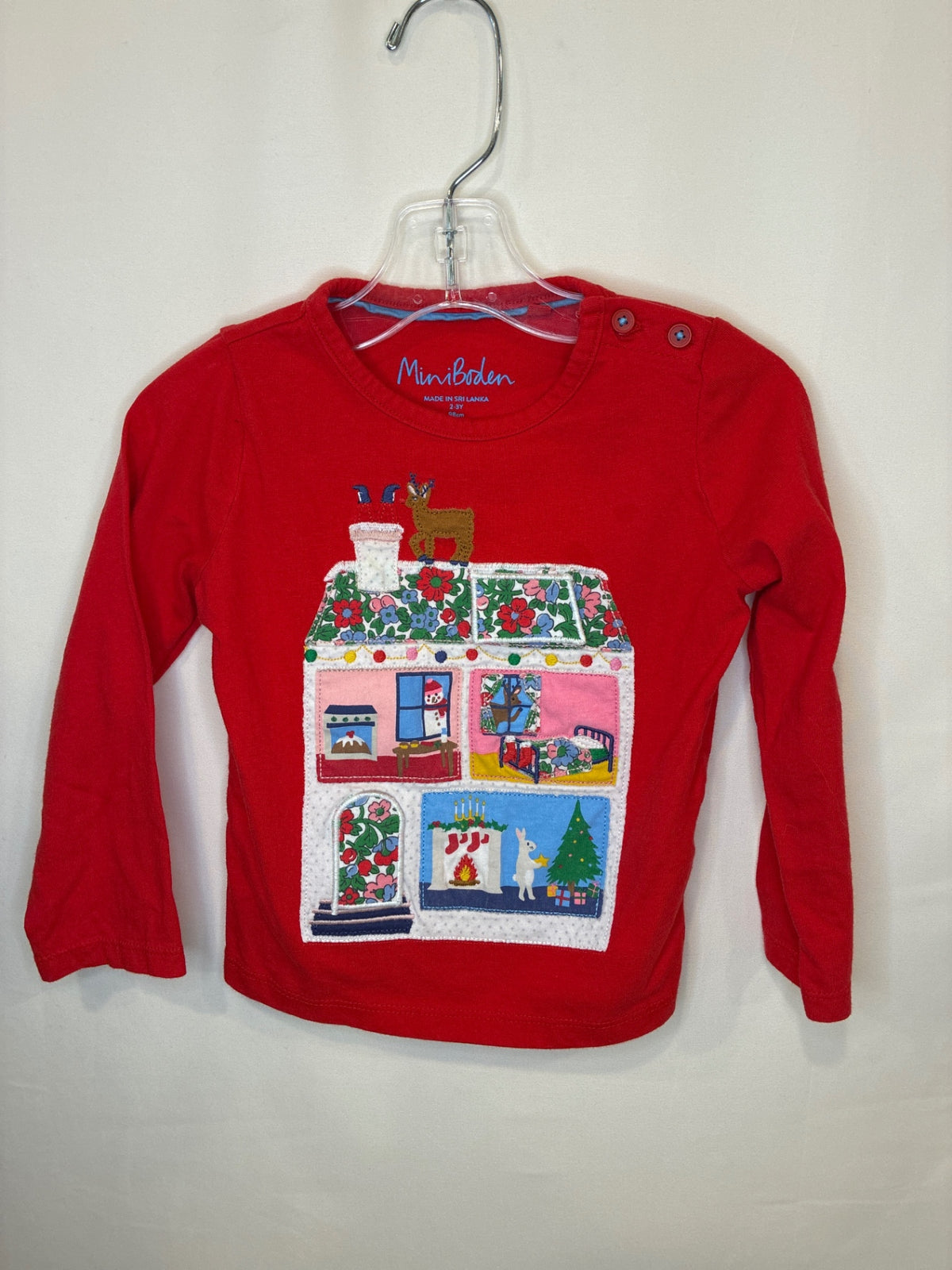 Mini Boden Holiday Shirt | 2-3