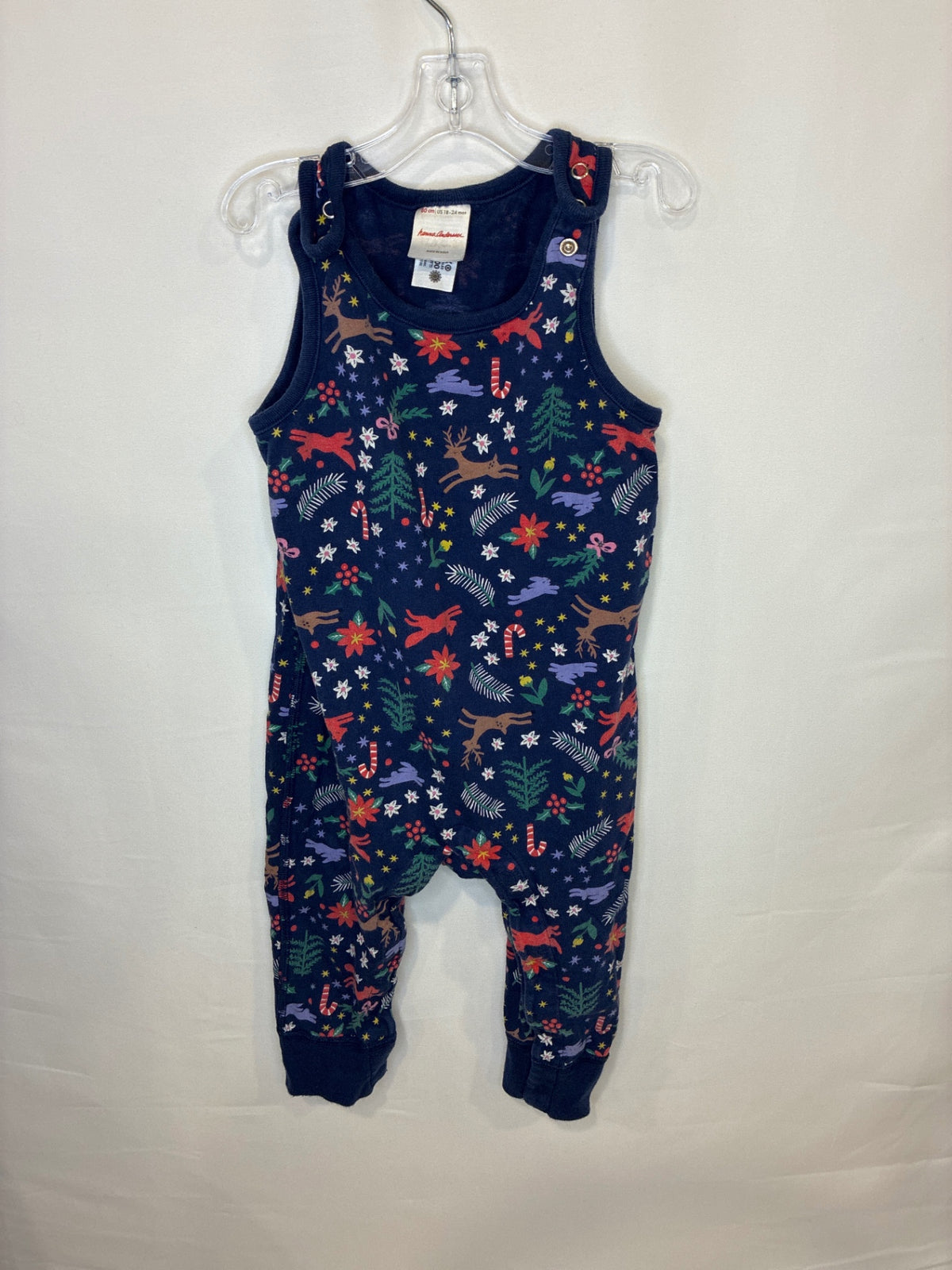 Hanna Andersson Holiday Jumpsuit | 18-24 months